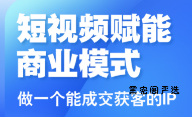 大光老师·三农短视频赋能商业模式视频课(更新)-HeiMiGe