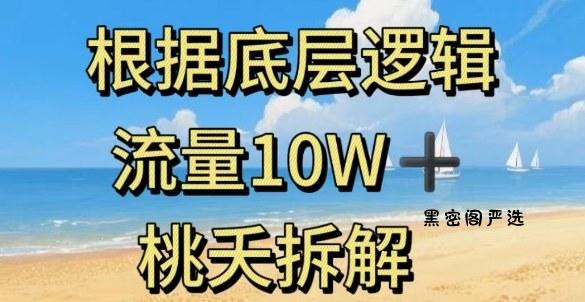 据底层逻辑，流量10W+，以安全知识科普为例-HeiMiGe
