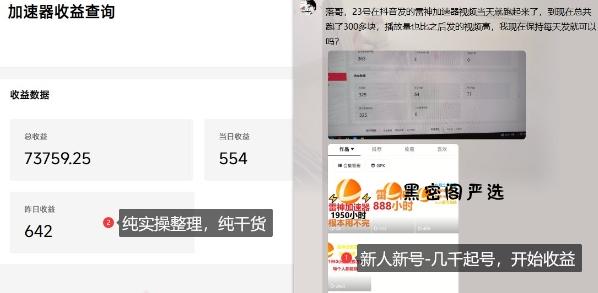 游戏加速器项目4.0_最新打法思路(爱玩游戏也能边玩边被动收益)