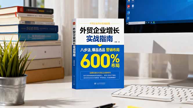 外贸企业增长实战指南，八步法、爆品选品、营销布局，业绩增长300%-HeiMiGe
