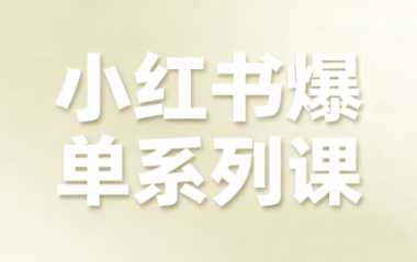 尼采老师·小红书爆单系列课-HeiMiGe