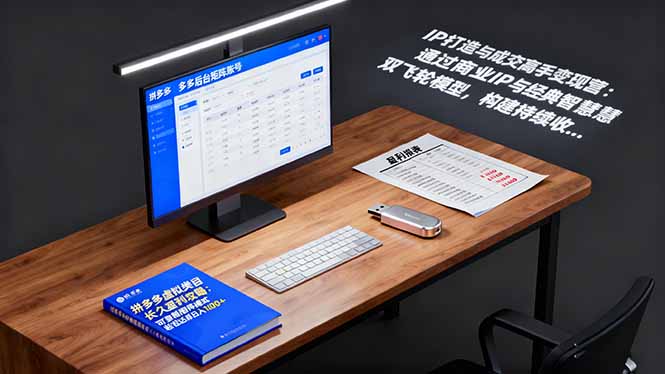 IP打造与成交高手变现营:通过商业IP+经典智慧双飞轮模型 构建持续收钱系统-HeiMiGe