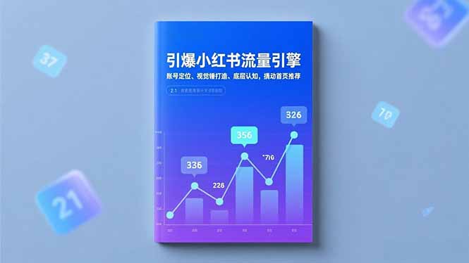 引爆小红书流量引擎,账号定位、视觉锤打造、底层认知,撬动首页推荐-黑密阁