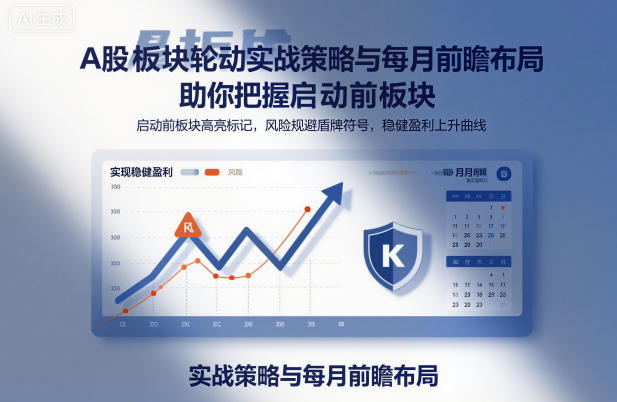 A股板块轮动实战策略与每月前瞻布局，助你把握启动前板块，规避风险，实现稳健盈利-黑密阁