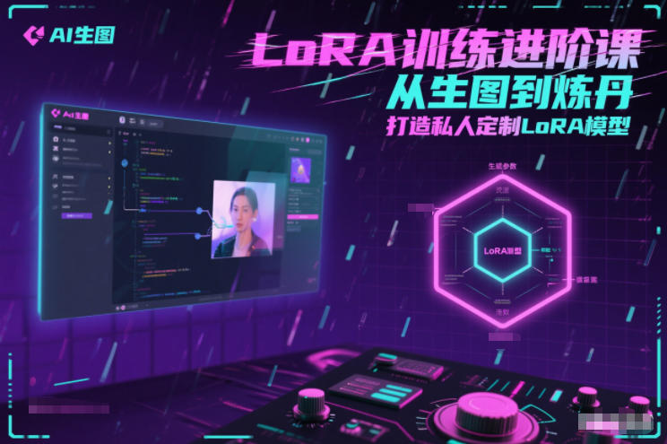 LoRA训练进阶课，从生图到炼丹，打造私人定制LoRA模型-黑密阁