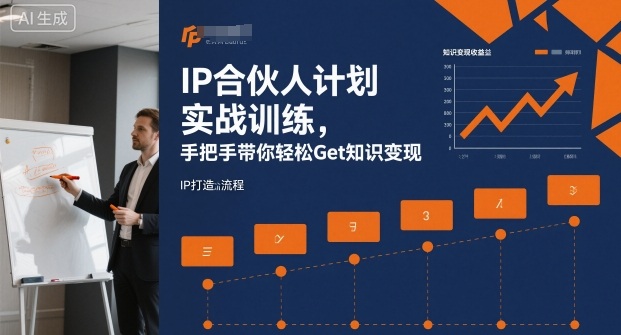 IP合伙人计划实战训练，手把手带你轻松Get知识变现-黑密阁