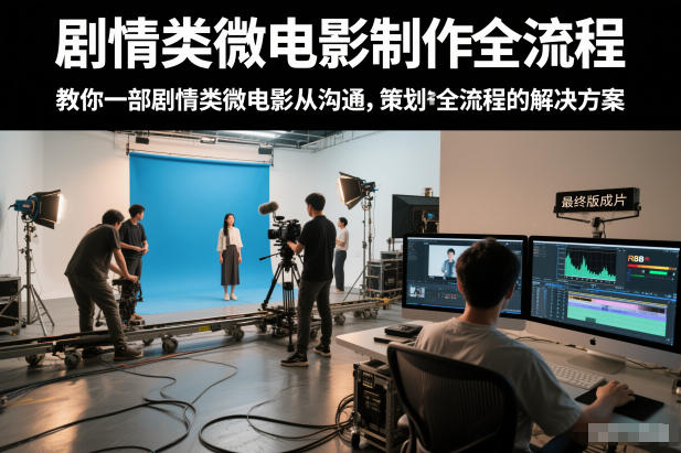 剧情类微电影制作全流程，教你一部剧情类微电影从沟通，策划到拍摄制作全流程的解决方案-黑密阁