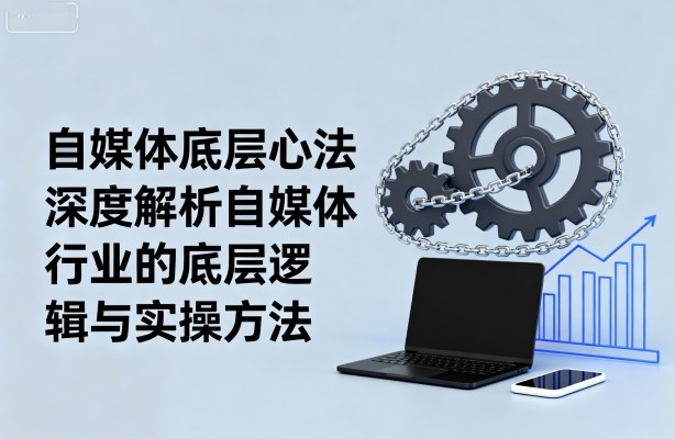 自媒体底层心法，深度解析自媒体行业的底层逻辑与实操方法-黑密阁