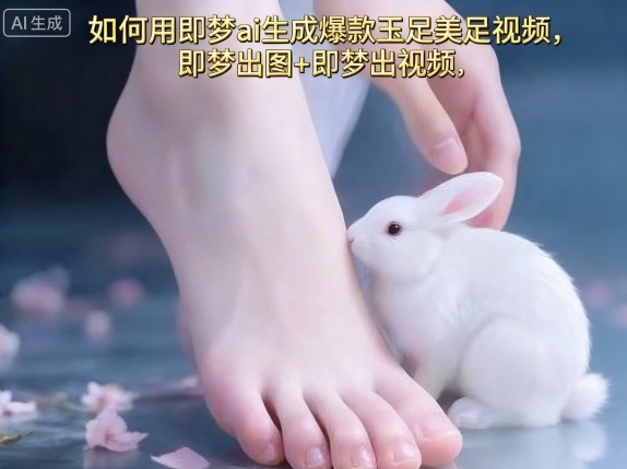 如何用即梦ai生成爆款玉足美足视频，即梦出图+即梦出视频，快速涨粉-黑密阁