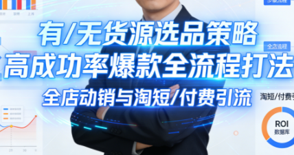 子鹏讲电商·淘宝私家班(更新12月)-黑密阁