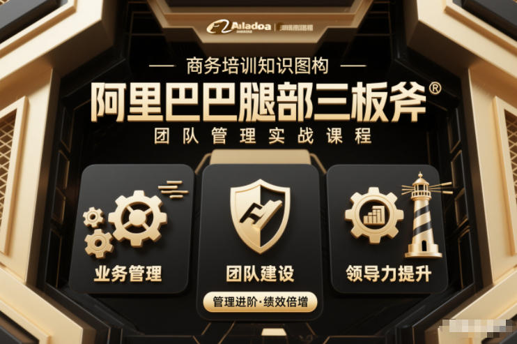 团队管理必学课程系列，阿里巴巴“腿部三板斧”-黑密阁
