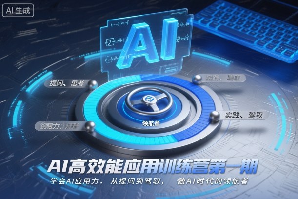 AI高效能应用训练营第一期，学会AI应用力，从提问到驾驭，做AI时代的领航者(更新)-黑密阁